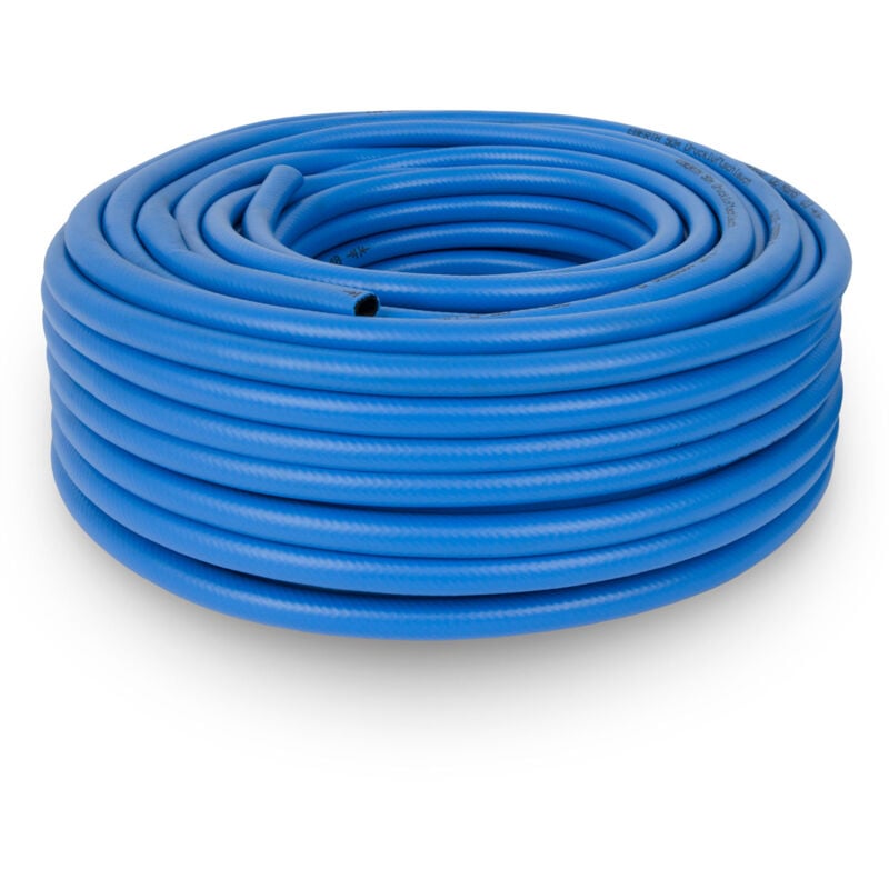 Eberth - Tuyau à air comprimé, tuyau d'air haute pression pour compresseur, longueur 50m, diamètre 6mm x 11mm (intérieur x extérieur), 20 bar,