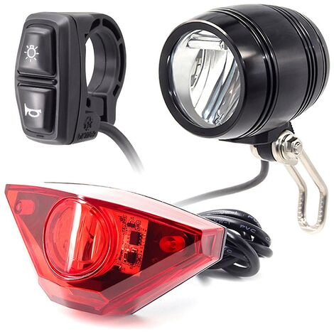 2 Stück Ambra Motorrad-LED-Quadrat-Reflektor, 24 V Universal-Parklicht,  Brems-Stopplichter, Brems-Rücklicht, Motorrad