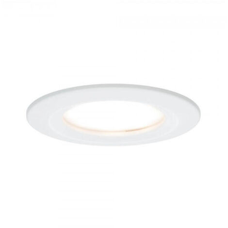 EBL SET NOVA COIN WEISS MATT/ALU PROYECTOR LED EMPOTRABLE NOVA, 1 X 6,5 W, 2700 K, BLANCO MATE PAULMANN 93495