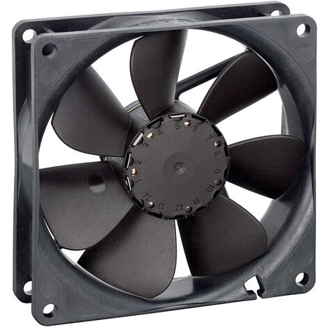 EBM Papst 3412NGH Axiallüfter 12 V/DC 91 m³/h (L x B x H) 92 x 92 x 25.4 mm