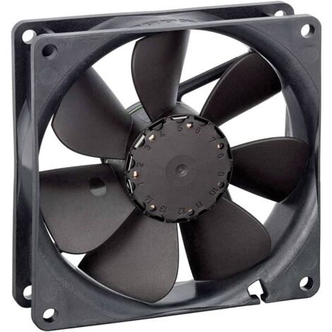EBM Papst 3414 N Ventola assiale 24 V/DC 82 m³/h (L x L x A) 92 x 92 x 25.4 mm