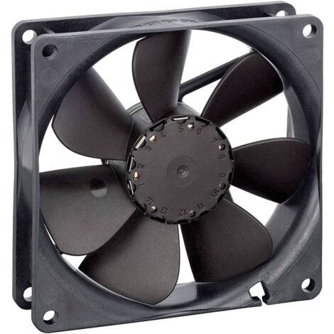 EBM Papst 3414NGM ventilatore assiale nero 92x92x25,4 mm