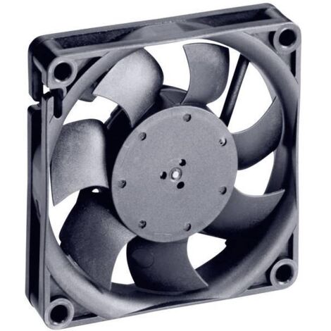 ebm-papst 712 F ventilatore assiale nero 70 mm