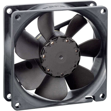 EBM Papst 8412 NGLE Axiallüfter 12 V/DC 30 m³/h (L x B x H) 25.4 x 80 x 80 mm