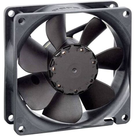 EBM Papst 8412NGH Ventola assiale 12 V/DC 78 m³/h (L x L x A) 80 x 80 x 25.4 mm