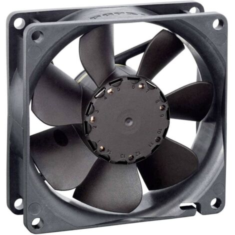EBM Papst 8414N/2G Ventola assiale 24 V/DC 65 m³/h (L x L x A) 80 x 80 x 25.4 mm