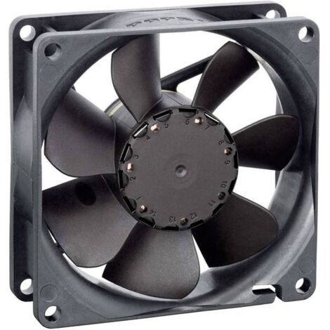 EBM Papst 8414NL Ventola assiale 24 V/DC 30 m³/h (L x L x A) 25.4 x 80 x 80 mm