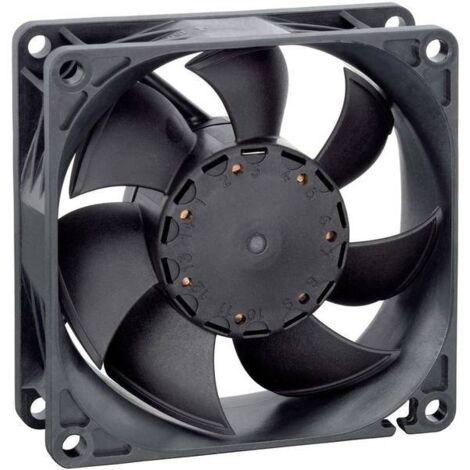 ebm-papst 8454/2H4P ventilatore assiale nero 80x80x25 mm
