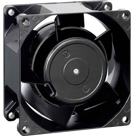 ebm-papst 8550VW ventilatore assiale nero 80x80x38 mm