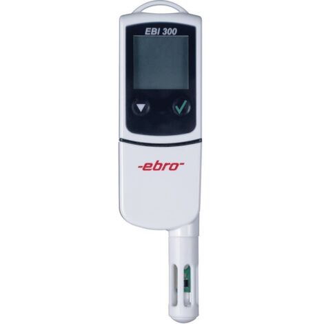ebro 1340-6334 EBI 300 TH Data logger multifunzione Misura: Umidità dell'aria, Temperatura -30 fino a 70 °C 0 fino a 10
