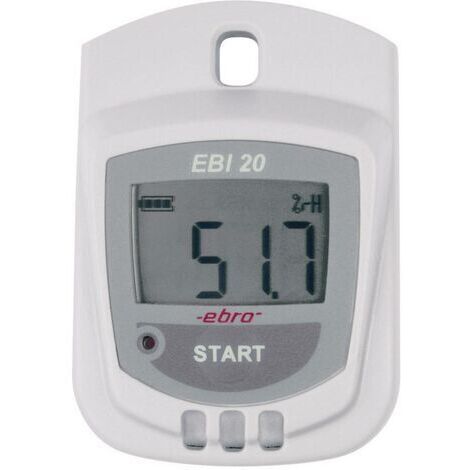 ebro 1601-0044-Z EBI 20-TH1 Multi-Datenlogger  Messgröße Luftfeuchtigkeit, Temperatur -30 bis +70 °C