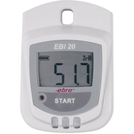 Ebro EBI 20-TH1 registratore di umidità e temperatura nero