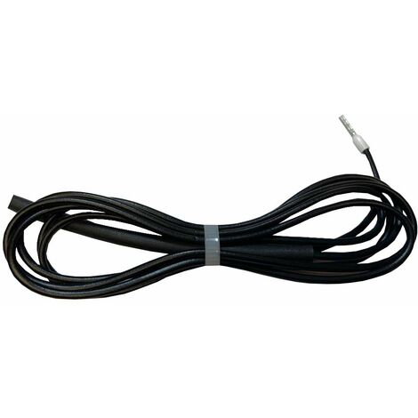 EBROM Ginna per radio FM da incasso o radio FM tradizionali con connettore antenna esterna – Lunghezza: 3 metri – adatto ad esempio per Busch Jäger Radio 8215U o 8217U