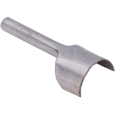 EBTOOLS Halbrundstanzer aus Stahl, Lederstanzen für Heimwerkerprojekte - 30 mm (40 mm)