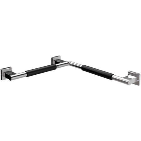 EC Eckgriff/Handlauf system2 21205 rutschhemmend schwarz/chr