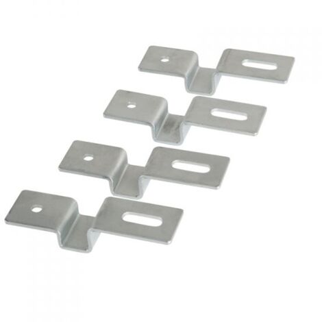 EC Kit 4 staffe zincate per quadri in poliestere - EC625SZ