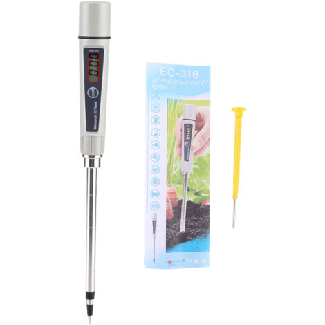 EC‑316 Soil Tester High Precision High Sensitivity Soil Salinity EC Tester for Agricultural Planting