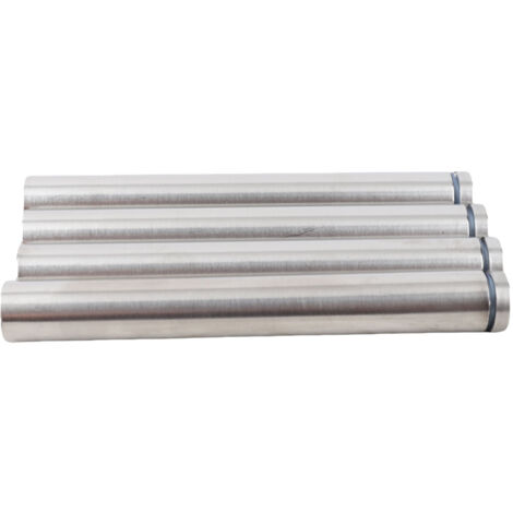 Ecartillon de Fixation pour Vitre  Spacer Hollow en Acier Inoxydable 304  19150mm  4 Pièces  Écrou et Vis d'Ancrage  Pour Publicité et Support de Mirroir