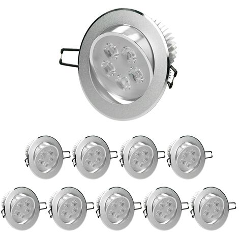 5W LED Einbaustrahler JanRundAluminium12VGu5.3MR16Niedervolt 