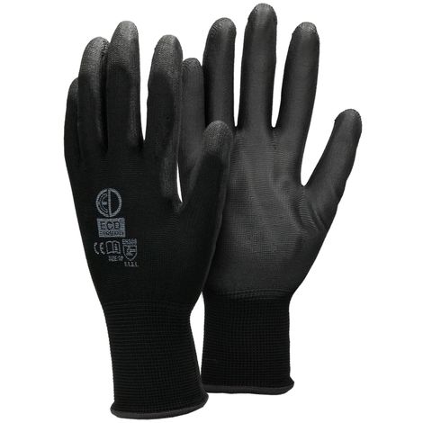 Gants jetables Nitrile gentle grip noir - gants mécanicien 