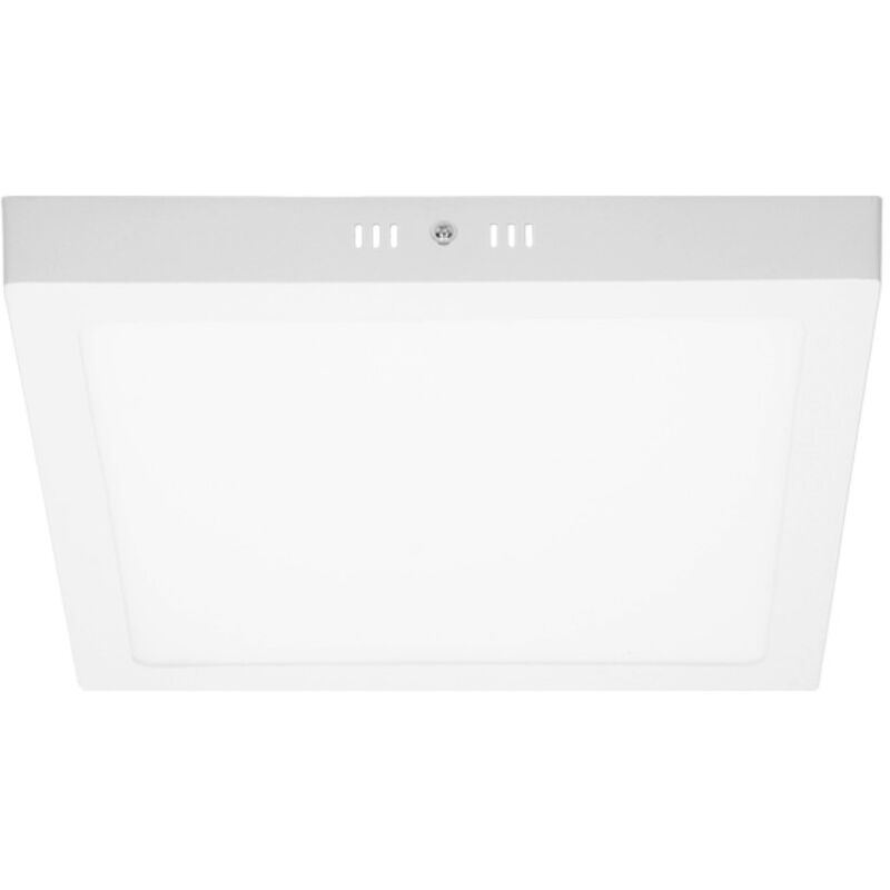 

2x Lampara de techo empotrable 18W - cuadrada - Blanco frio 6000K - IP53 - LxAn: 220 x 220 mm - 1209 lúmenes - Proyector empotrado LED - Ecd Germany