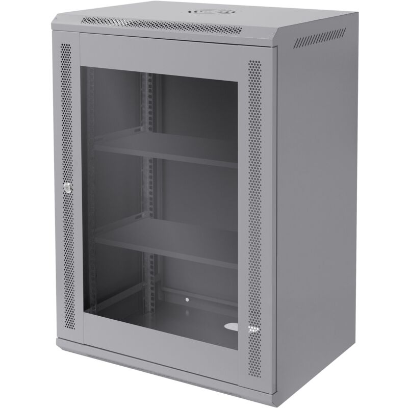 Ecd Germany Armadio Rete 16u Armadio Per Server 19 Pollici Grigio 4...
