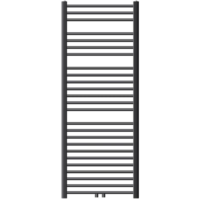 Luxebath - Ecd Germany Badheizkörper 600 X 1500 Mm Anthrazit Gerade Mit Mittelanschluss - Design Heizkörper Handtuchwärmer Handtuchtrockner