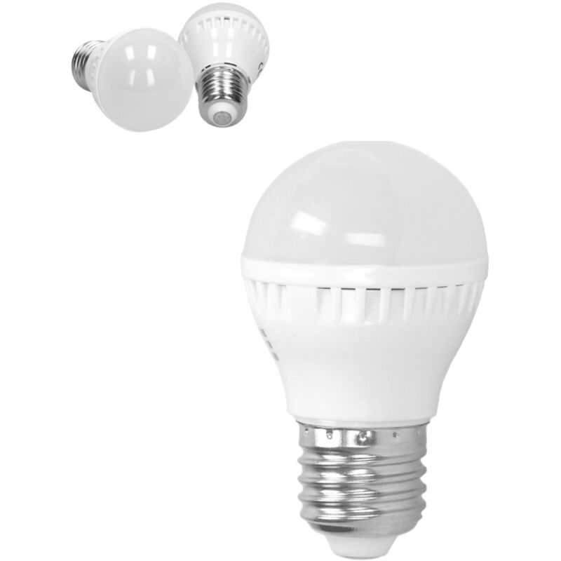 

Bombilla LED E27 3W 220-240V 200 lumens Reemplaza lámparas incandescentes de 25W Blanco cálido Lámpara ahorradora de energía de 2800K - Ecd Germany