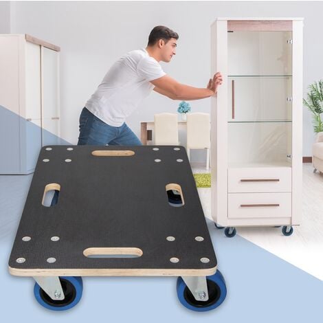 Kinzo Carrello sposta Mobili Pesanti 4 Ruote portata Max 150 kg Base  560x300x95