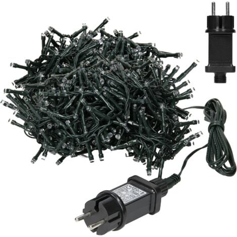 ECD Germany LED Lichtervorhang 12m 360 Warmweiße LEDs, Eiszapfen Lichterkette LED Lichterkettenvorhang Weihnachten Eisregen Vorhang, IP44 Wasserdicht, Innen/Außen, Weihnachtsbeleuchtung Weihnachtsdeko