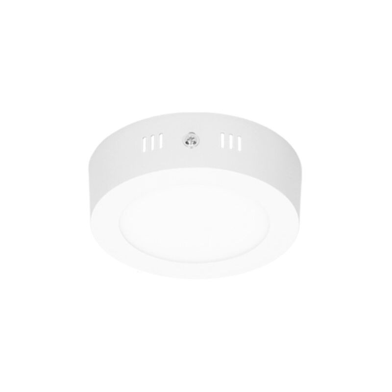 

LED Plafón 6W - CA 220-240V - 342 Lumen - Ø120 mm - Redondo - Ángulo de haz de 160 ° - IP53 - Blanco neutro 4000K - Plafón Lámpara de pared Lámpara