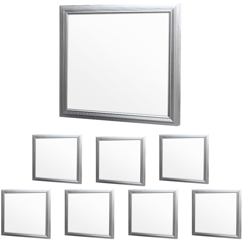 

Panel LED 12W 30x30 cm - Paquete de 8 - Delgado ultradelgado - Blanco neutro 4000K - 220-240 V - Aprox. 760 Lumen - Luz de techo Lámpara de techo