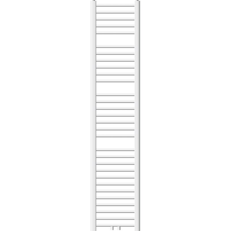 

Ecd Germany - Radiador de baño - 300 x 1800 mm - blanco - diseño plano - con conexión central - secador de toalla - No electrico