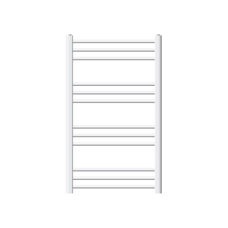 

Radiador toallero de baño - 600 x 800 mm - blanco - curvado - con conexión lateral - Radiador Calentador Decorativo curvado - No electrico - Ecd