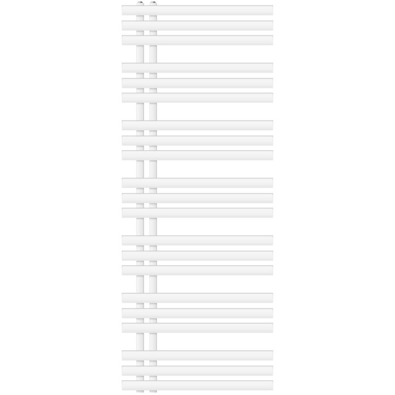 

Radiador toallero de diseño DHK Iron EM - 600 x 1600 mm - Blanco - Radiador toallero decorativo de agua - diseño moderno - Ecd Germany