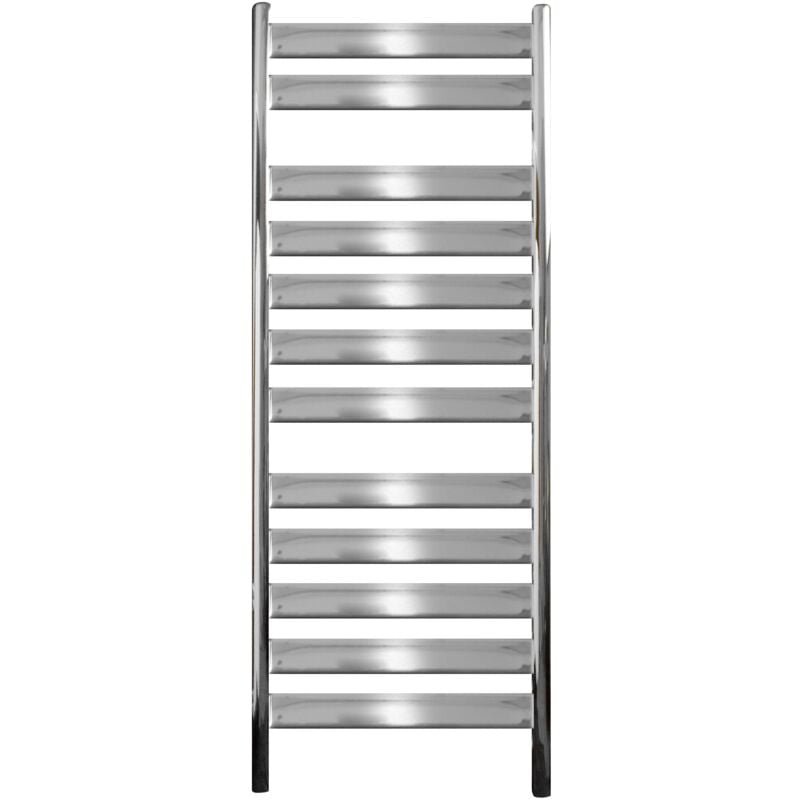 Ecd Germany - Radiateur de Salle de Bain Tharr 500 x 950 mm Chrome Radiateur Design Moderne Panneau Sèche-serviettes Chauffage Mural avec