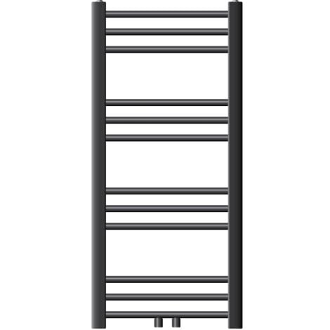 Radiatore Bagno ECD Germany 750x1200mm | Scaldasalviette Bianco | Attacco Laterale