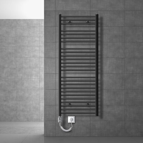 Scaldasalviette Elettrico Radiatore da Bagno 110X45CM