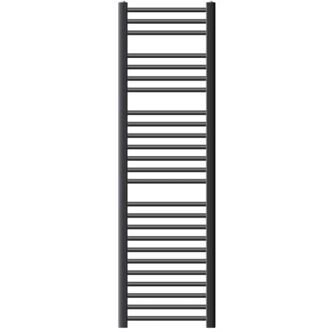 ECD Germany Radiatore da Bagno Radiatore Scaldasalviette Radiatore 400 x 1500 mm Antracite Piegato con Attacco Laterale