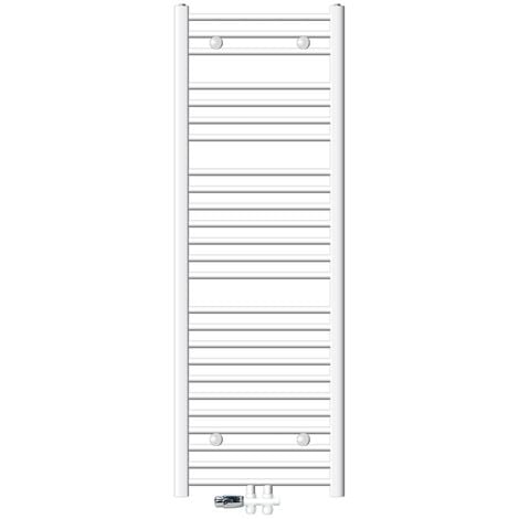 Heilmetz Scaldasalviette Elettrico Bagno 1385x400mm 600W, Termoarredo Elettrico  Bagno con Barra riscaldante termostato，con Funzione di  temporizzazione（Bianco） : : Fai da te