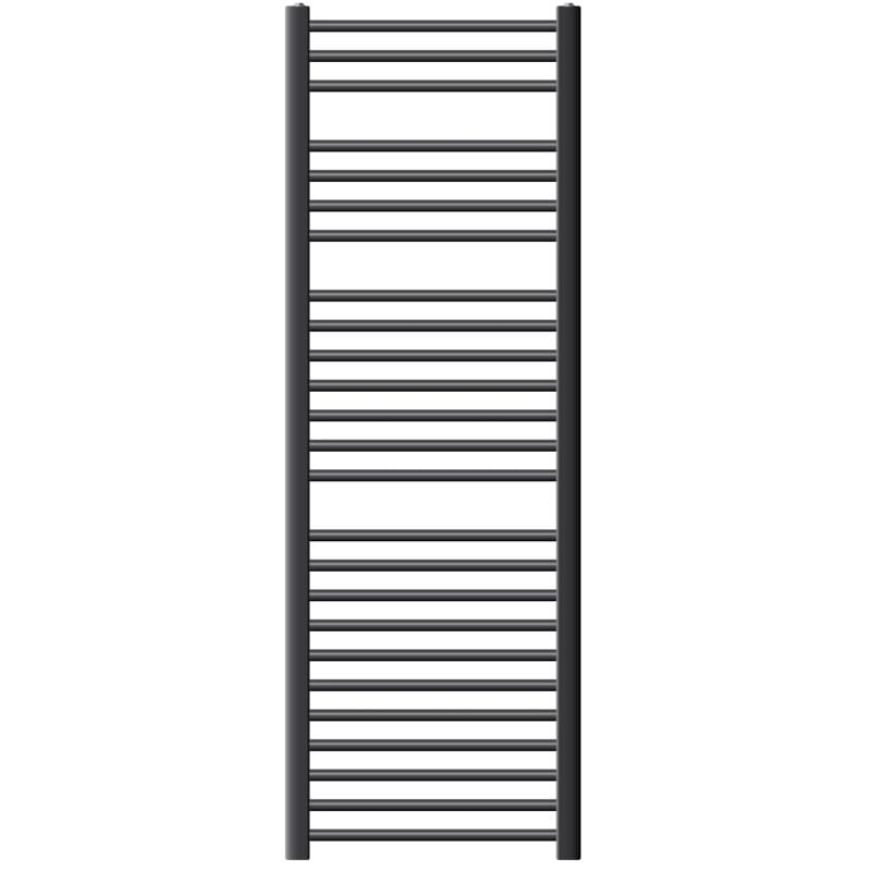 

Sahara Radiador de toallas - 500 x 1500 mm - Antracita - plano con conexión lateral - Secador de toallas - Ecd Germany
