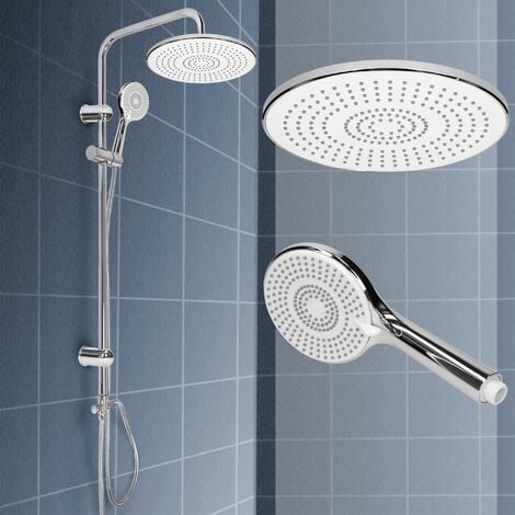 Sistema de ducha combinado termostático 8821 con rociador de ducha, manguera  y alcachofa de ducha