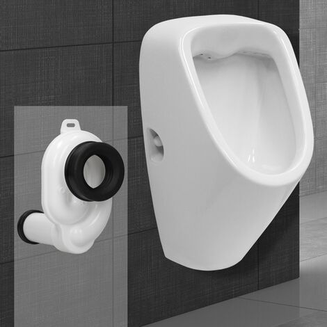 Urinal Pissoir Absaug Siphon 50 mm DN40 Flaschensiphon horizontal senkrecht 