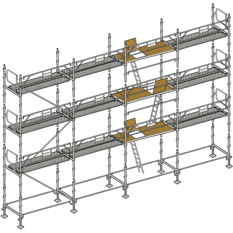 Chafaudage Altrad Façadier 104 m²