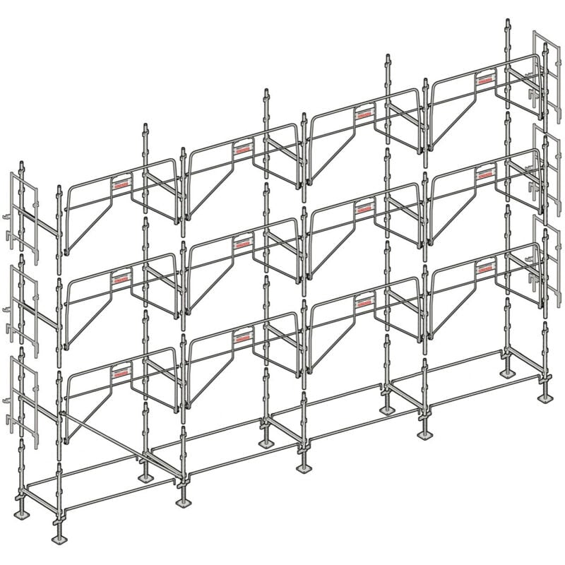 Chafaudage Altrad Façadier 104 m²