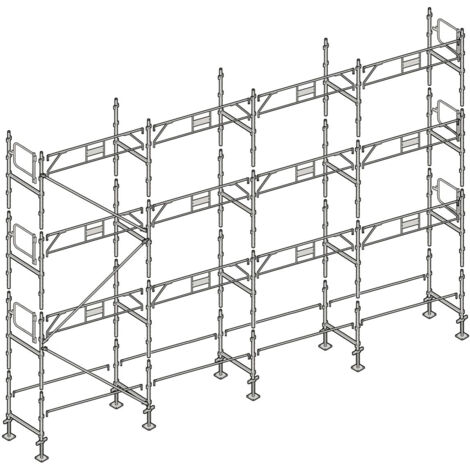 Échafaudage Altrad Façadier 104 m²