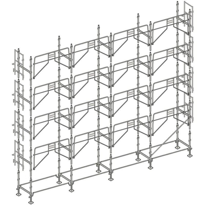 Chafaudage Altrad Façadier 130 m²