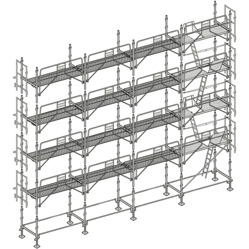 Chafaudage Altrad Façadier 130 m²