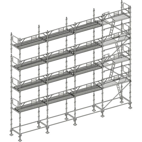 Échafaudage Altrad Façadier 130 m²