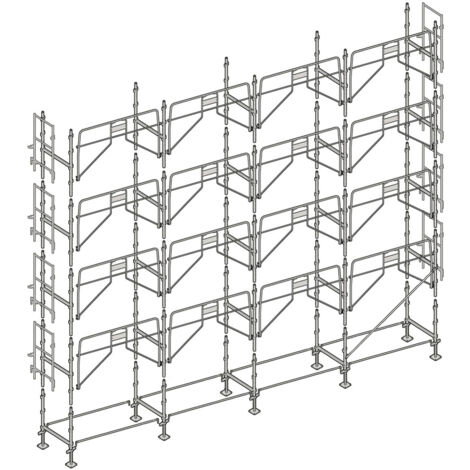 Échafaudage Altrad Façadier 130 m²